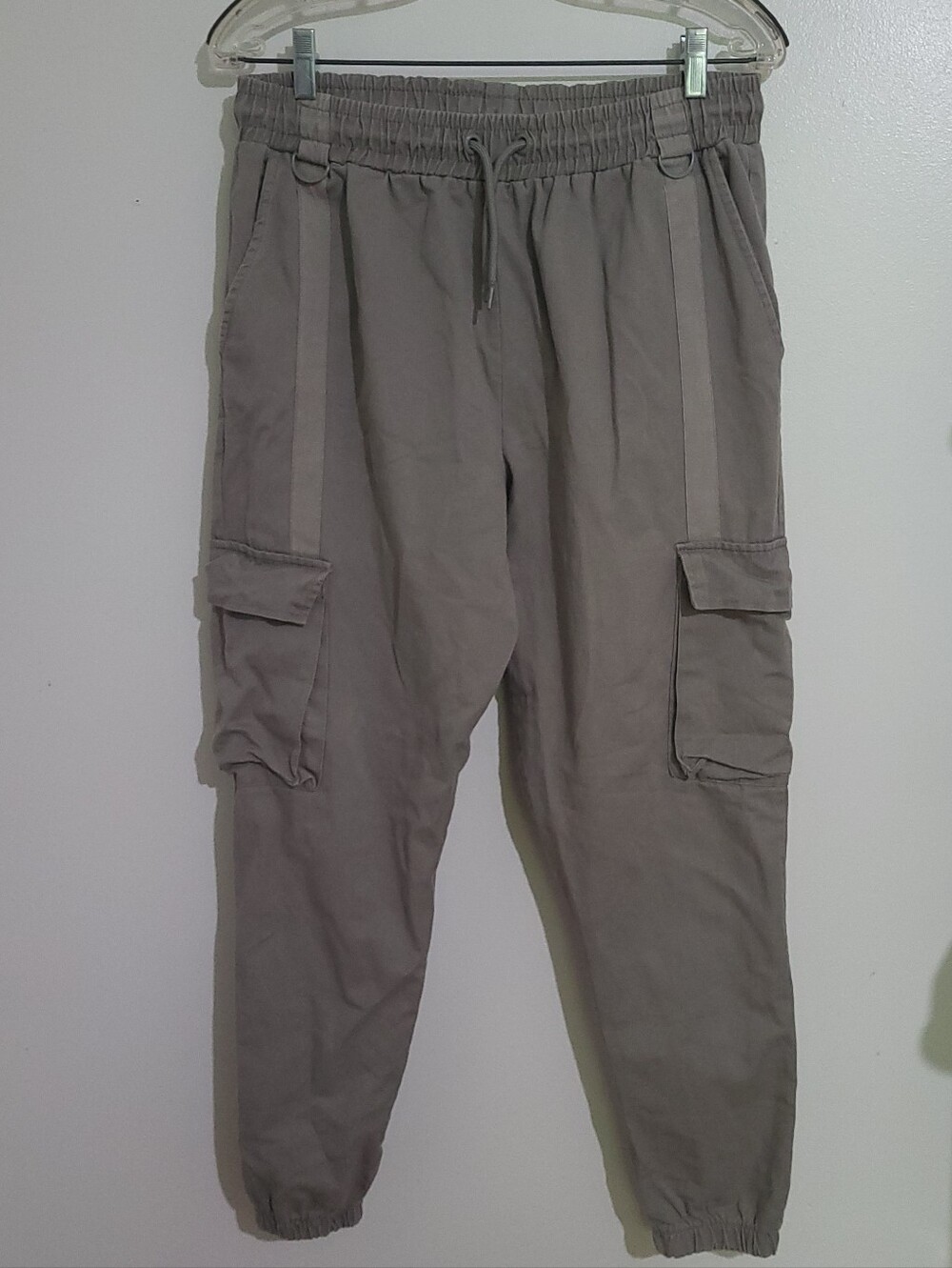 Paraffin Couture Tan Cargo Joggers Pants Size L